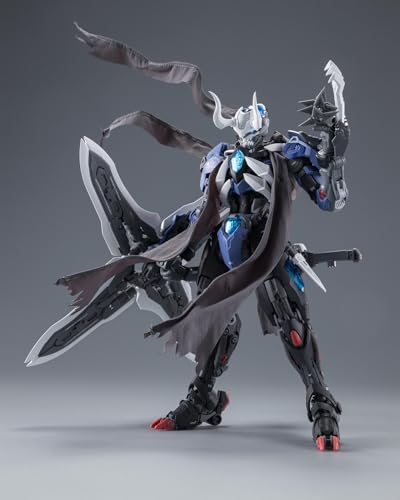 Image of Pipigirl Genuine License Plastic Model Action Figures Kits, Flame Soul Emperor of Flame, 8.66in Mecha Model, 1:100 Collectible Easy to Assemble Action Figures