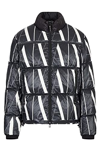 Image of Armani Exchange Men's Allover Icon Logo Down Puffer Jacket