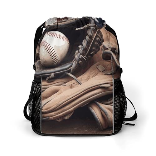 Sac à dos léger avec cordon de serrage pour vos matchs de baseball et entraînements