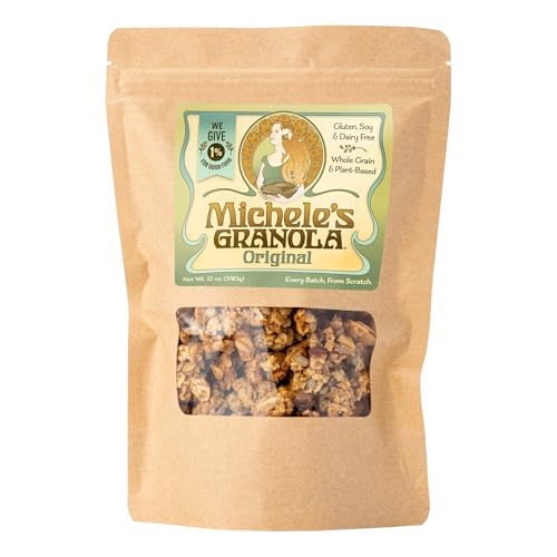 Michele's Granola - Original - Handmade Non-GMO Whole Grain Oats - Free of Gluten, Soy, Wheat, &...