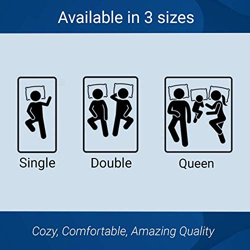 Image of Comforto Folding Foam Mattress - Single Size (72 x 36 x 4 Inches, Beige)