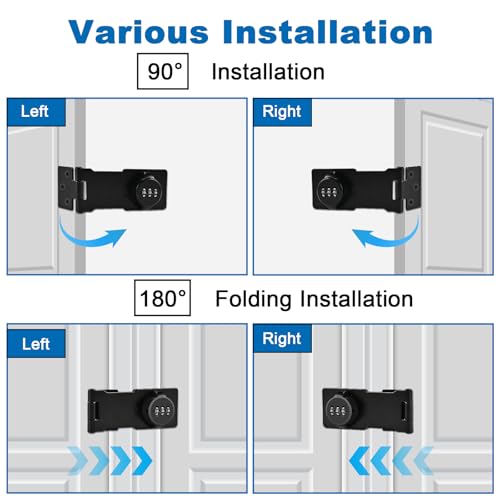 Locilot 2Pcs Combination Cabinet Locks for Baby Proofing by Locilot - Used condition - Image 4