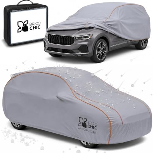 Brico Chic Telo Antigrandine SUV Taglia L/XL, Imbottitura 6mm, Copriauto Esterno...