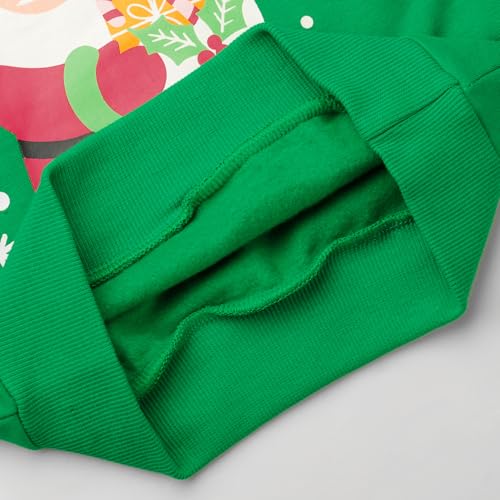 Image of Akyzic Boys Sweatshirts Cotton Long Sleeve Crewneck Pullover Toddler Kids Winter Warm Shirt Sweater Tops 3t-8t