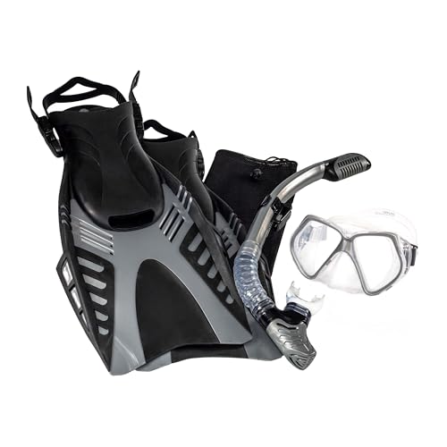 Dolfino Pro WCX18230S4L Dyna Flex 5-Piece Dive Set - Large/X-Large