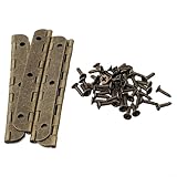 Photo Gallery zilimontt 4 cerniere da 65 x 100 mm, 180 gradi, per porte di armadietti, bagagli, 6 fori, per scatole di gioielli in legno (sku) Photo Gallery zilimontt 4 cerniere da 65 x 100 mm, 180 gradi, per porte di armadietti, bagagli, 6 fori, per scatole di gioielli in legno (sku)