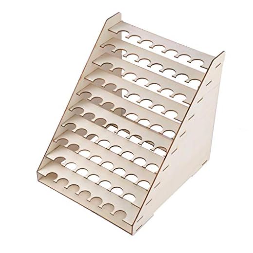 Hellery Soporte para Organización de Estante para Almacenar Pinturas de 33 mm de Diámetro, Pinturas AV