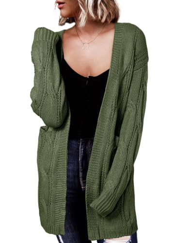 Image of Dokotoo Women Long Cardigan Open Front Knit Sweater 2026