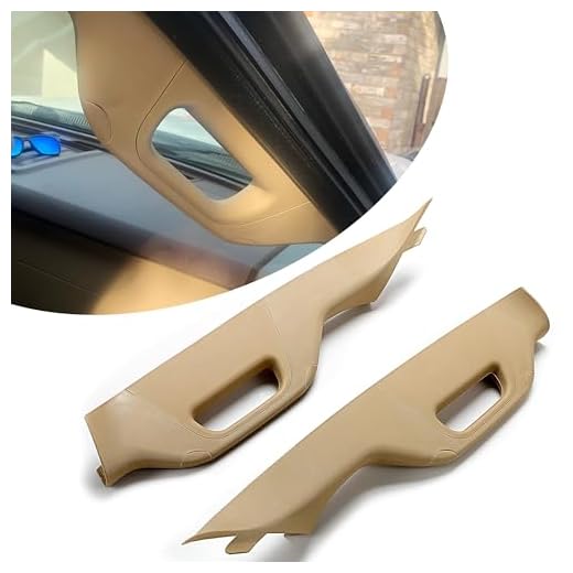 HECASA A Pillar Grab Handle Trim Compatible with 11-16 F250 F350 F450 F550