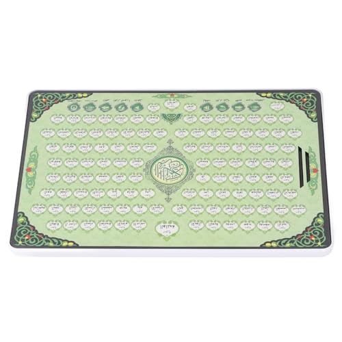 SIXRUN Tablette d'apprentissage Arabe pour L'éducation Précoce, Machine de Lecture Multifonctionnelle Innovante pour Enfants, pour la Maison et L'école, en Plastique
