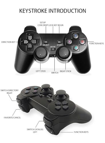 Topchances TP444444545 20000+ Games,2024 Newest Home Game Console Wireless Double Handle Psp Arcade Double Tv Game Console Plug And Play Video Game Stick thumb #1