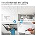 Art3d 12-Pack Square Drop Ceiling Tile 2ft x 2ft in White, PVC Ceiling Panel 24 x 24in. - Compatible with 15/16