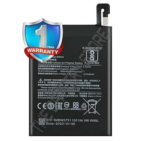 Image of Original BN45 Battery for Xiaomi Redmi Note 5 Pro Battery with 1 Year Warranty*** (P178)