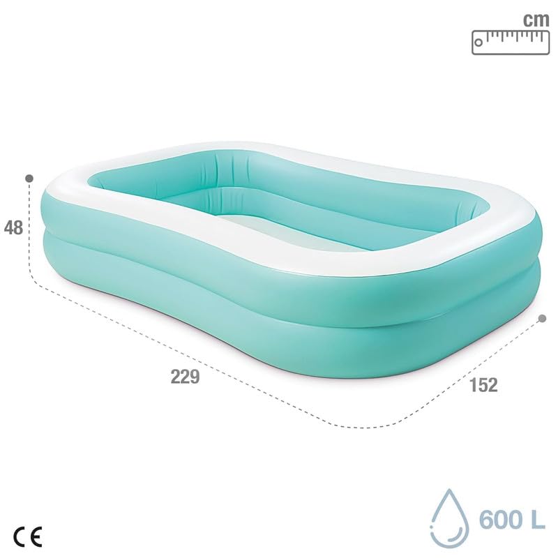 Image of New 7 Ft Portable Inflatable Foldable Swimming Pool Tub Water Pool for Kids and Adults Outdoor & Indoor Bathing Tub (Multicolor)