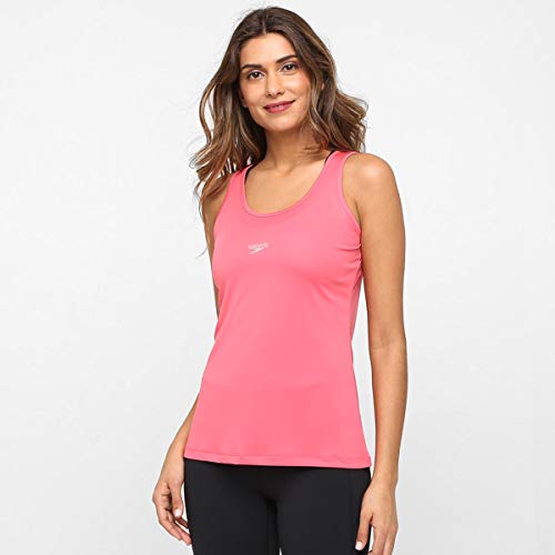 Speedo Longa Plus UV 50 Regata, Mulheres, Rosa, G