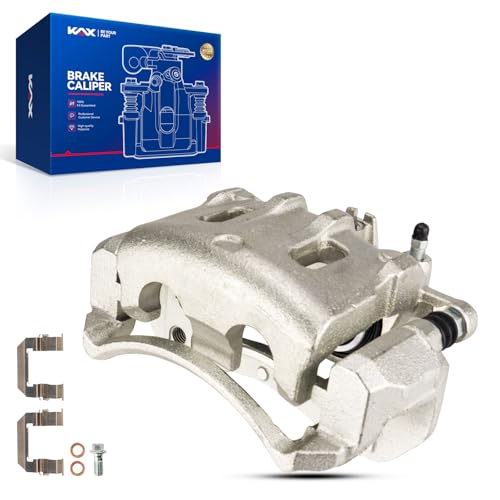 Image of KAX Front Right Brake Caliper 18B5057 Compatible For Equinox 2007-2009, Captiva Sport 2012-2015, Vue 2008-2010, Torrent 2007-2009, XL-7 2007-2009, Replacement Brake Caliper