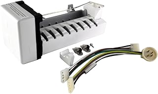 Edgewater Parts W10190966, AP6016628, PS11749920 Ice Maker Compatible with Whirlpool Refrigerator Fits Model# (ASD, BRS, CS2, ED2, ED5, IS2, ID5, MSD, TS2, WSR)