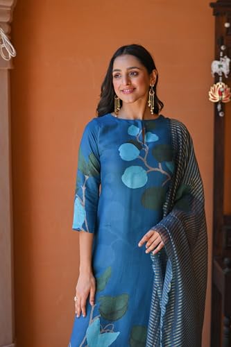 Image of Kalaanj Women Women Rayon Blend Kurta Set