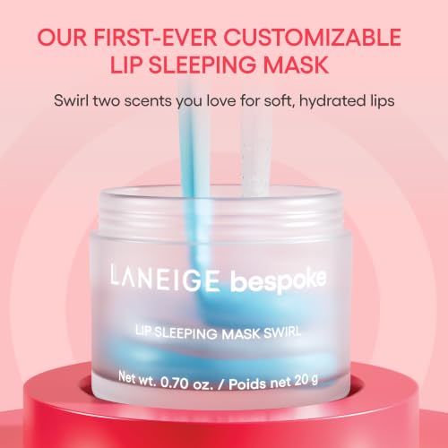 Image of LANEIGE Lip Sleeping Mask: Korean Overnight Treatment For Dry Lips | Hydrating & Nourishing Overnight Lip Treatment Mask with Vitamin C, Shea & Murumuru Seed Butter | Now Build Your Own Bespoke Swirl