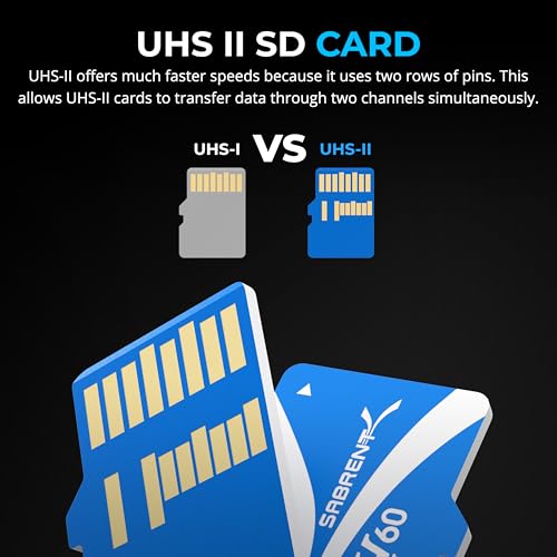 Image of SABRENT Rocket V60 microSDXC Memory Card | 128GB, V60 Specification, 8K Video, A1, UHS-II Compatible (SD-MT60-128GB)