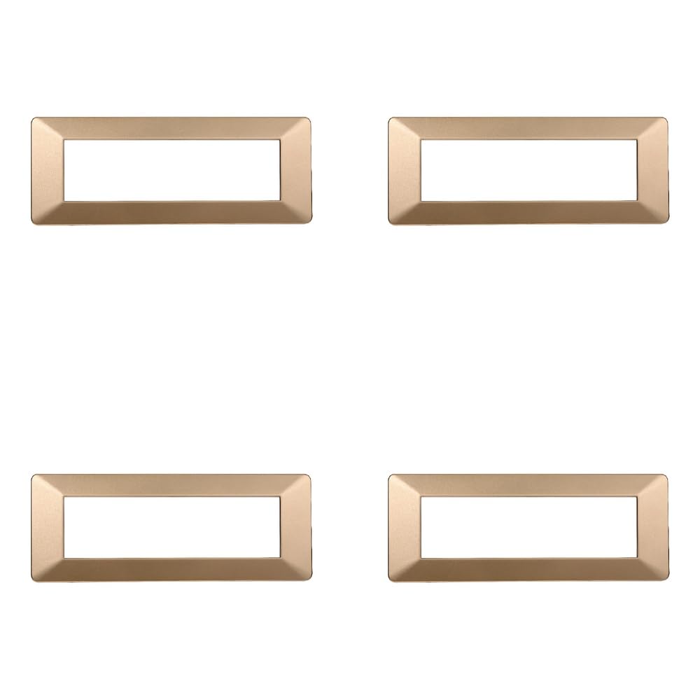 ViMAR Plana Compatible Plane, Plastic Plates Set 4 Pieces 7 Places for Replacement of Existing Plates – Fits Perfectly to Original Holder