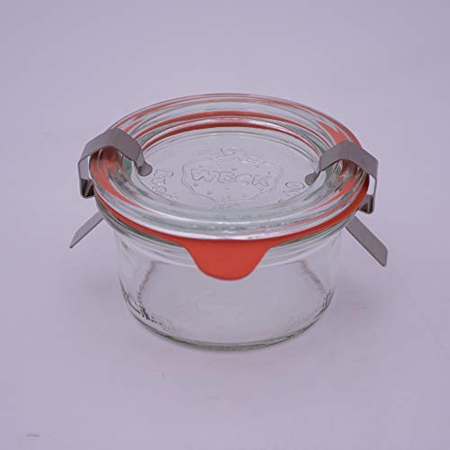 Flaschenbauer - kleines Sturzglas 50ml verwendbar als Mini Eimachglas, Marmeladenglas, Vorratsglas, Konservenglas 12 Stück Inklusive Etikett - Made in Germany – Bild 3