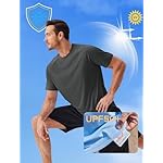PINSPARK Mens 2 Pack UPF50+ Sun Protection Swim Surf Short Sleeve Athletic Shirts Rash Guard Quick Dry Performance Shirts - Image 2