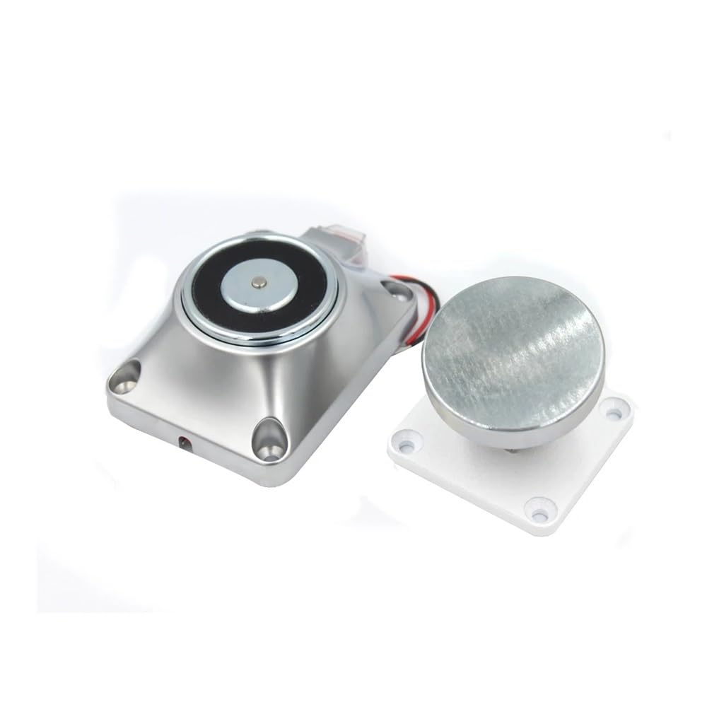12/24V 60kg/120LBS Butée de porte murale pour verrouillage électromagnétique magnétique pour portes intérieures