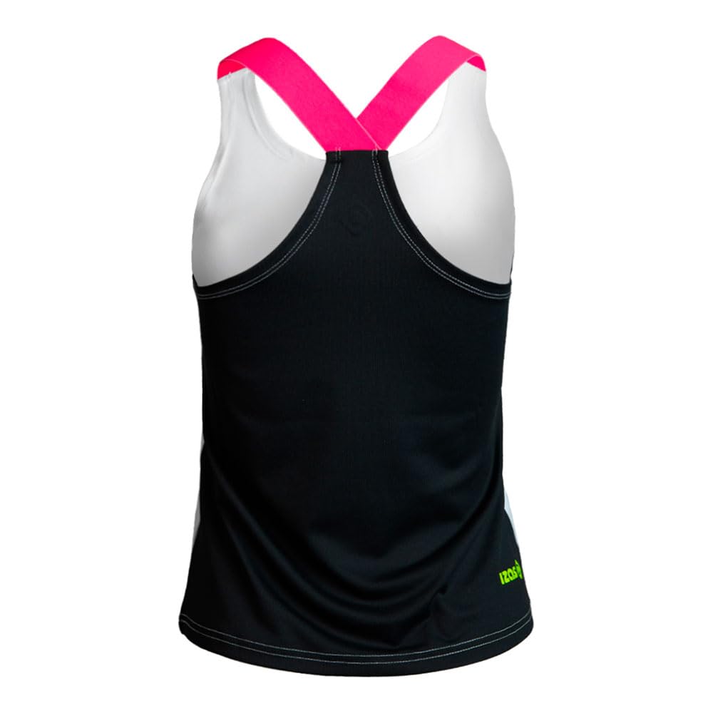Izas Isaben Top Camiseta de Tirantes Elásticos para Mujer. Ajuste, Transpirable y de Secado Rápido. Confort y Estilo para Tus Entrenamientos de Padel