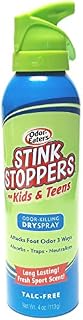 Odor-Eaters Stink Stoppers for Kids & Teens Dry Spray, 4 Oz - Pack