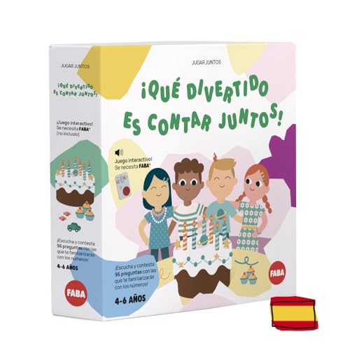 Faba Juego - Qué Divertido es Contar Juntos - Se Necesita FABA+, niños y niñas 4-6 años, Juguete Educativo, versión en español