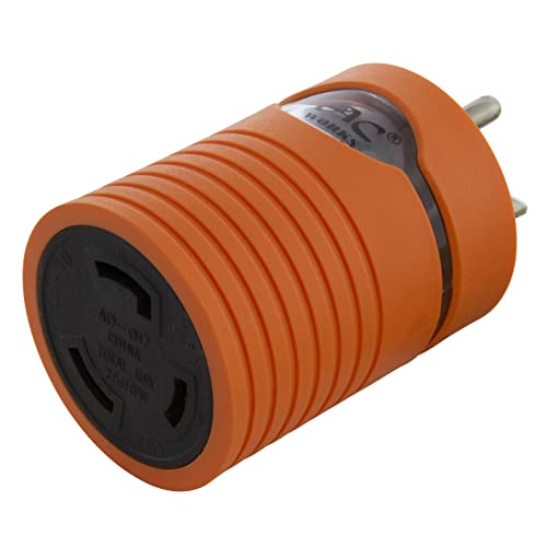 AC WORKS - Adaptateur 5-20P 20A vers 30A verrouillage