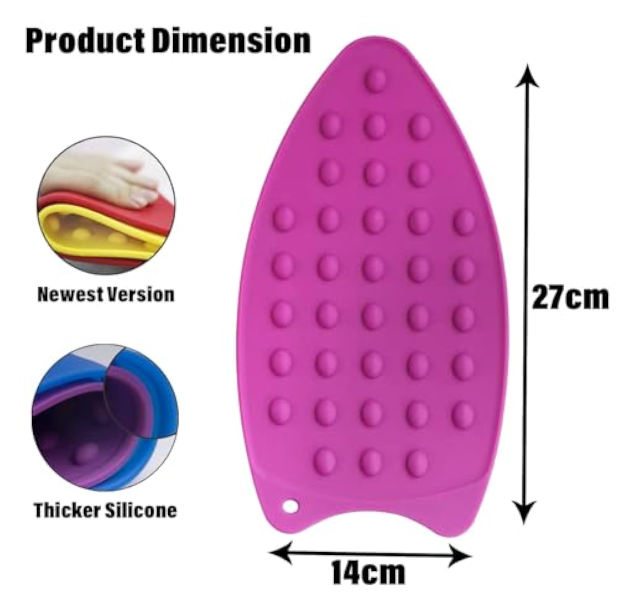 Heat Resistant Silicone Iron Rest Pad
