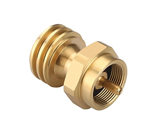 KIBOW Propane Adapter for 1LB Small Bottle to Gas Grill
