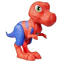 Marvel Spidey and His Amazing Friends Spidey-Rex Supersized Action Figure, 9-Inch (22.8 CM) Super Hero Dinosaurs Toys for Kids, Ages 3+