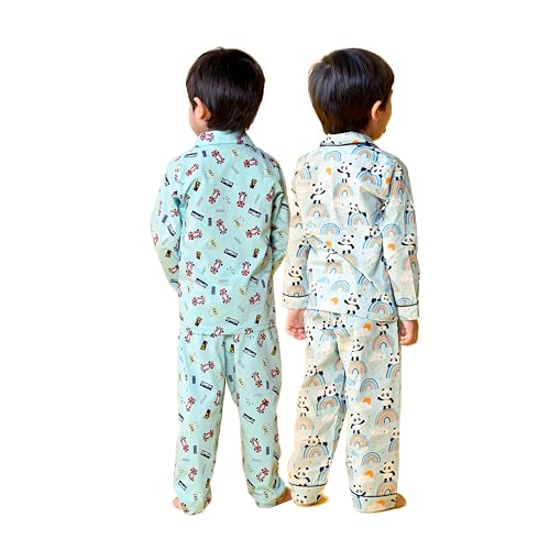 Image of Jam & Sugar Boys Cotton Printed Night Suit Set