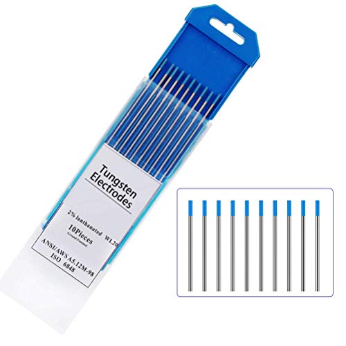TIG Tungsten Electrodes Diam.1/16inch, with 2% Lanthanum, WL20(Blue) Lanthanum Tungsten Welding Electrodes Rods - Image 3