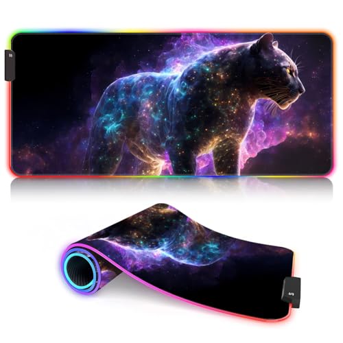 Tapis de souris de jeu RGB pour stabiliser le clavier et la souris