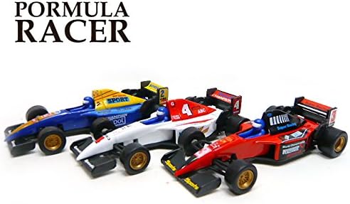 Amazon フォーミュラカー レーサー 3台セット ミニカー レーシングカー おもちゃ 男の子 インテリア プルバック ダイキャスト オープン Formula プルバックカー おもちゃ