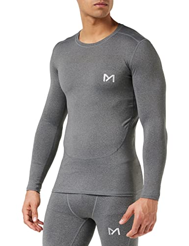 MEETYOO Camiseta Compresion Hombre Ropa Deportiva Manga Larga