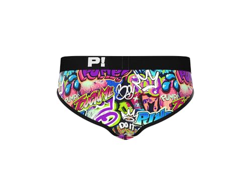 Pump! Drip Brief Men's Designer Briefs | Athletic Style Underwear with Supportive Fit4