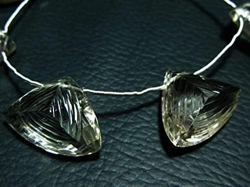 Crystal Quartz facetté de qualité AAA pour la haute joaillerie créative - 5