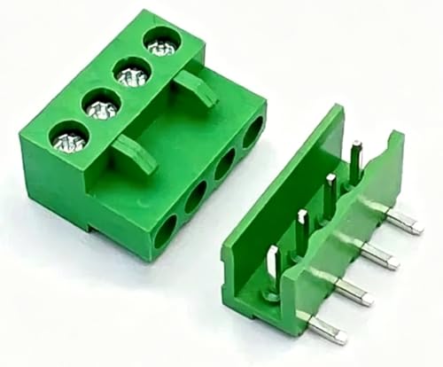 Bloque de terminales HT5.08 de 7P con paso de 5,08mm para conexiones PCB rápidas y seguras