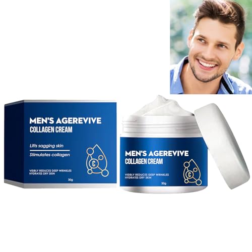 KOAHDE Crema Antiarrugas de Colágeno Hombre,Crema Facial Antiarrugas para Hombre,Crema Antienvejecimiento para Hombres,Crema Facial Antiedad para Hombre,Crema Facial Antienvejecimiento Hombres