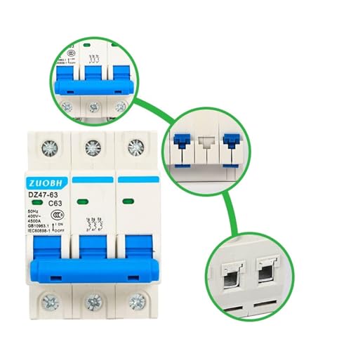 Interruptor de aire C45 micro-break para sustituir disyuntores antiguos que saltan 4
