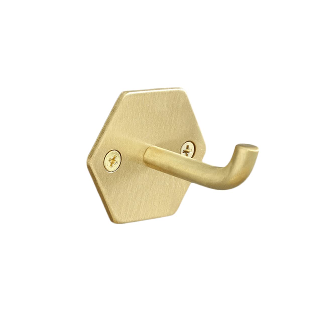 jojofuny Ganchos de Pared Multifuncionales Impermeables Duraderos de Latón para Colgar Toallas, Loofah y Ropa en Apartamentos, Entradas y Baños