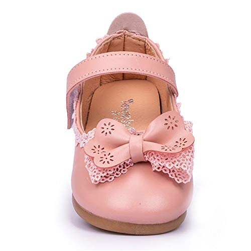 Sapatos de igreja Meckior Infantil Menina Mary Jane Ballerina sem cadarço Vestido de princesa Dança