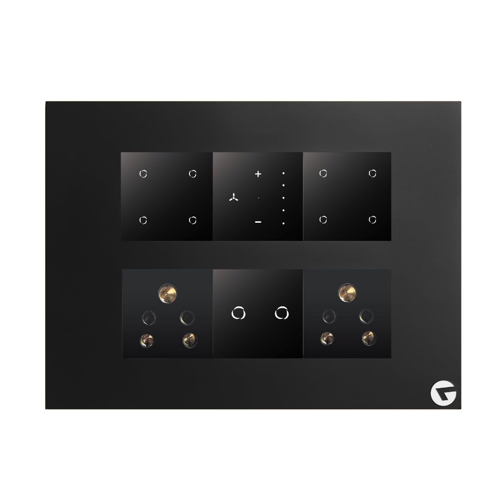 L&G 12 Modular Smart Switch Board | 10 Smart Switch Control, 1 Smart Fan Regulator, 2 Socket (Alexa,Compatible With Google Home) (Size: 12M- 220 x 160 x 45 mm)-image-18