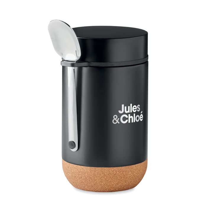Termo para comida de 400 ml Schmalz® que mantiene tu almuerzo caliente con cuchara integrada 4