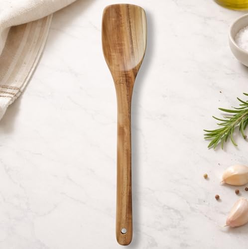 Image of Classyo Neem Wood Spoon for Cooking, Wooden Spatula for Non Stick Pan, Wood Ladle, Wooden Spoons for Cooking, Naturally Antimicrobial and Non Stick (Spoon)